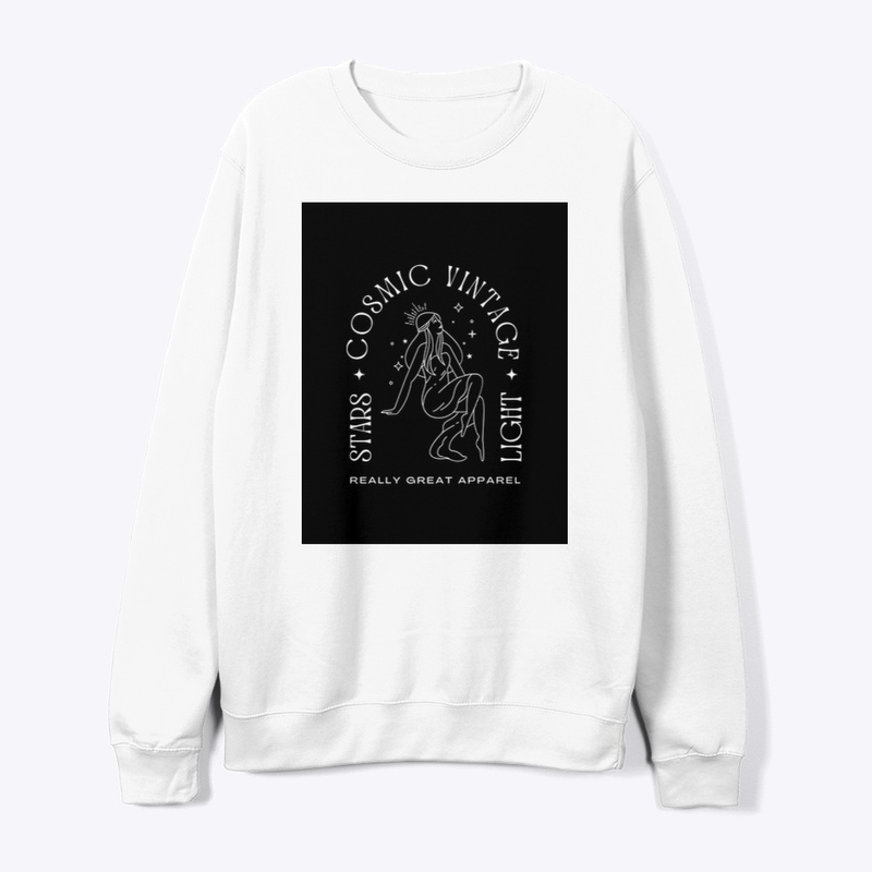 Minimalist Vintage Cosmic Girl T-shirt 