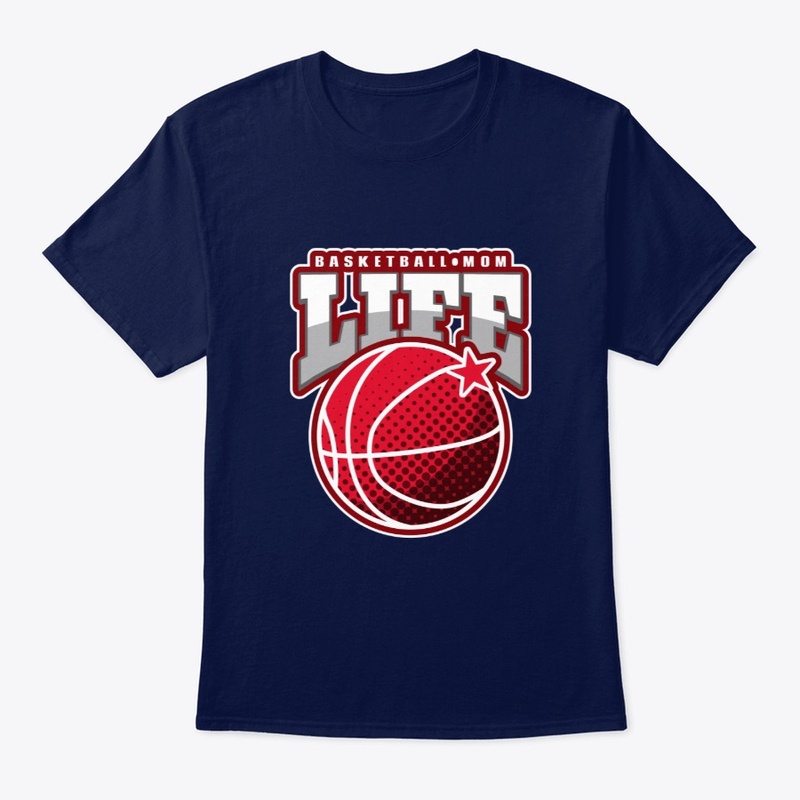 Basketball Mom Life Red/White
