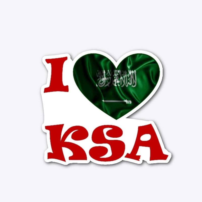 I love KSA T-shirt design