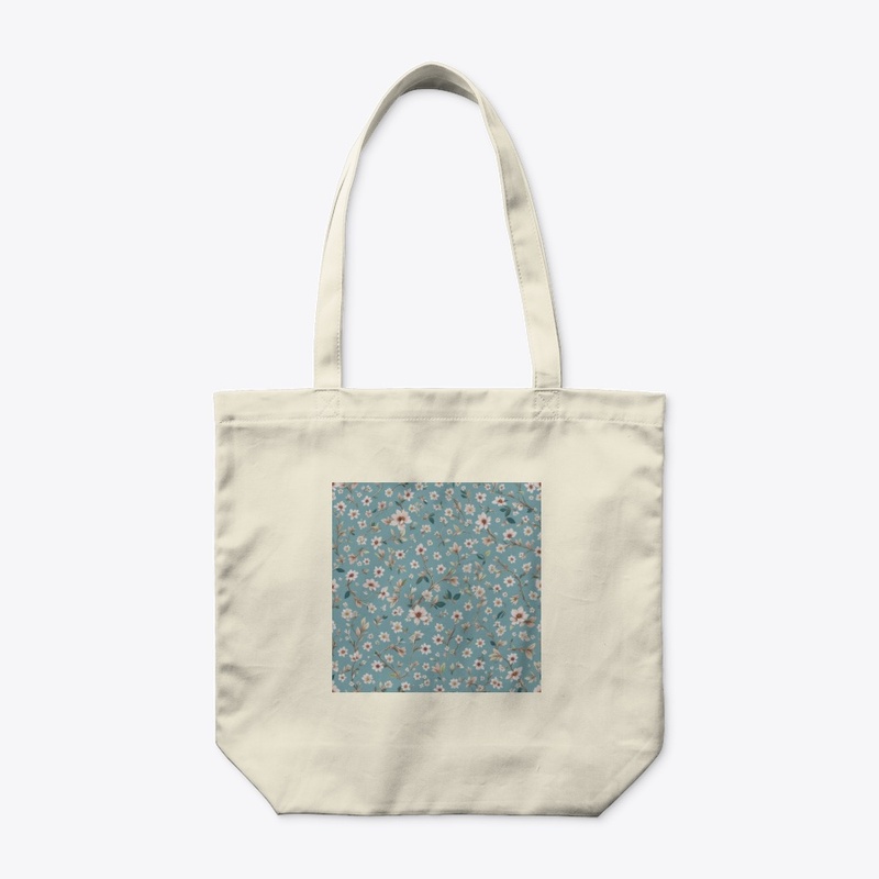 Pastel flower_blue