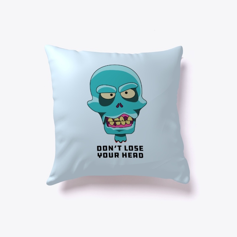 Funny Severed Zombie Head