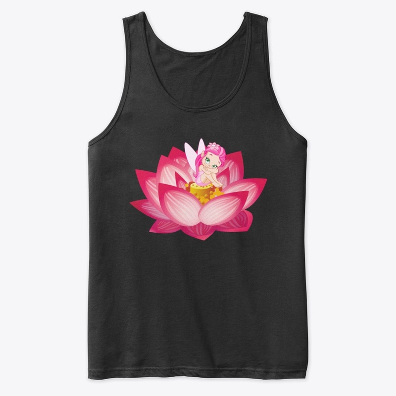 Cute Fairy Water Lily Design