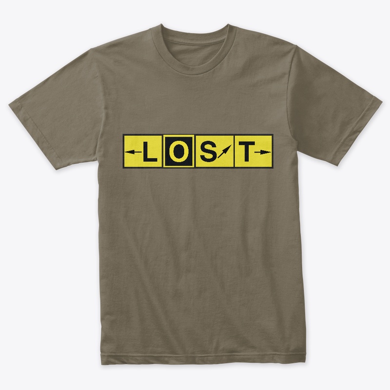 Lost Airport Directional Sign