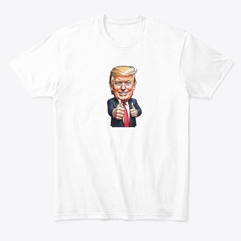 Trump Showing Double Thumbs Up