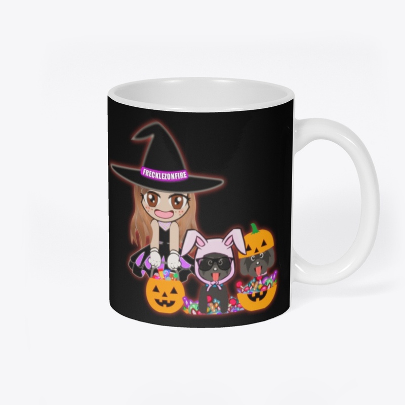 HALLOWEEN FRECKLEFAM MUG