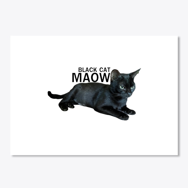 Black Cat(By Happiness Quotes)
