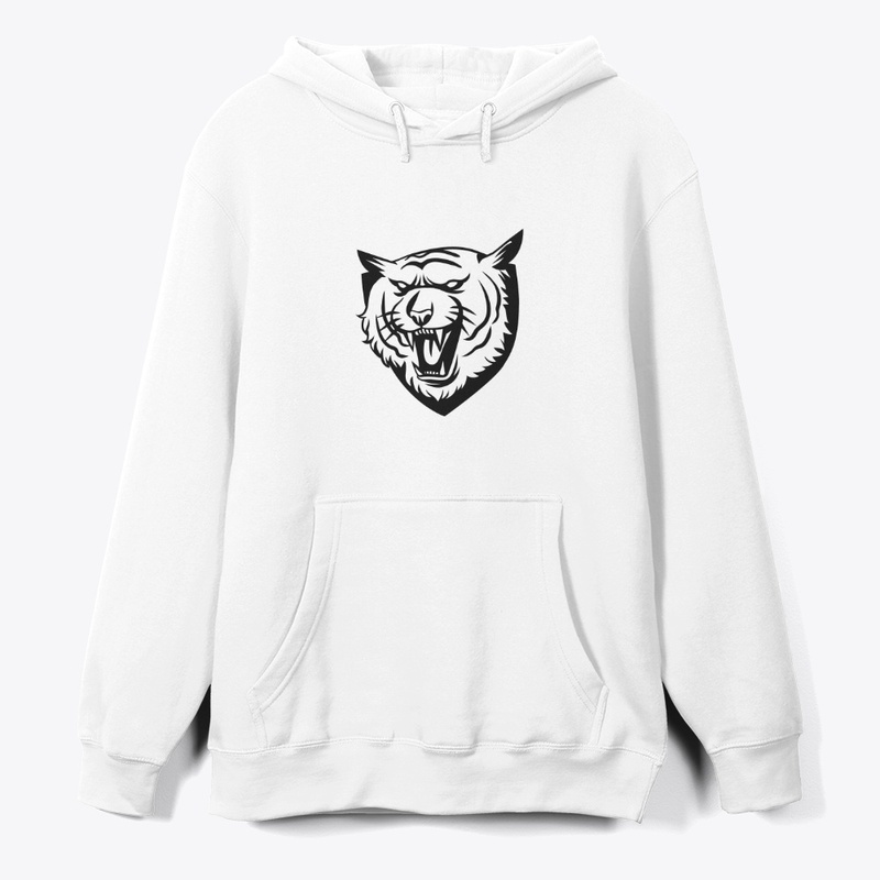 Minimalist Lion Tee – B&W Design