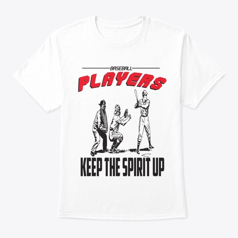 baseball players keep the spirit up
