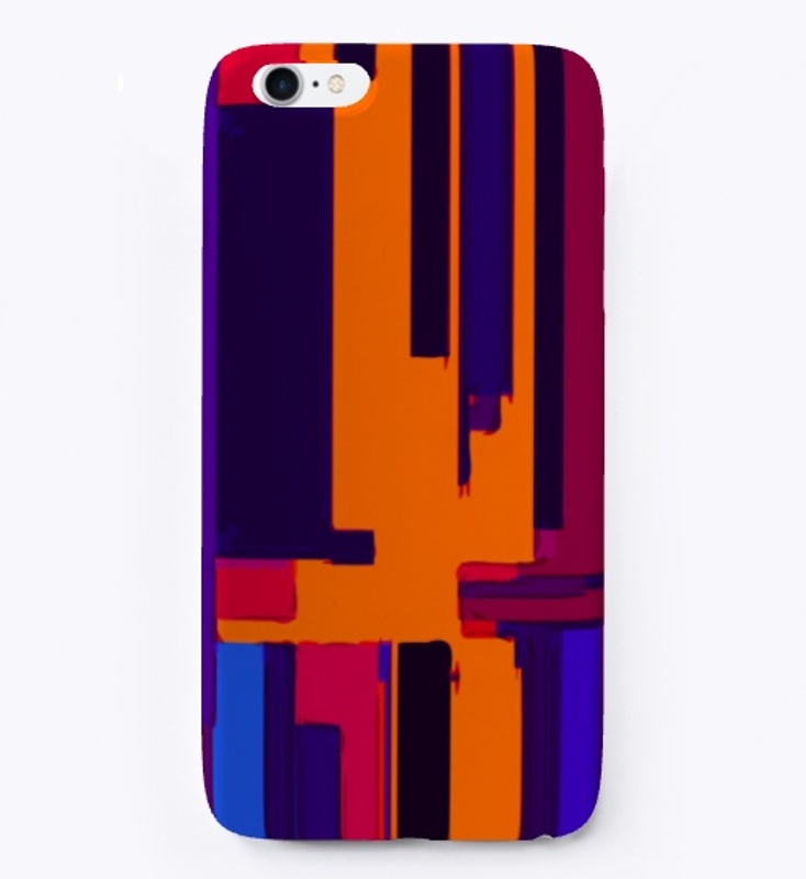Multicolor Abstract Stripe Pattern  