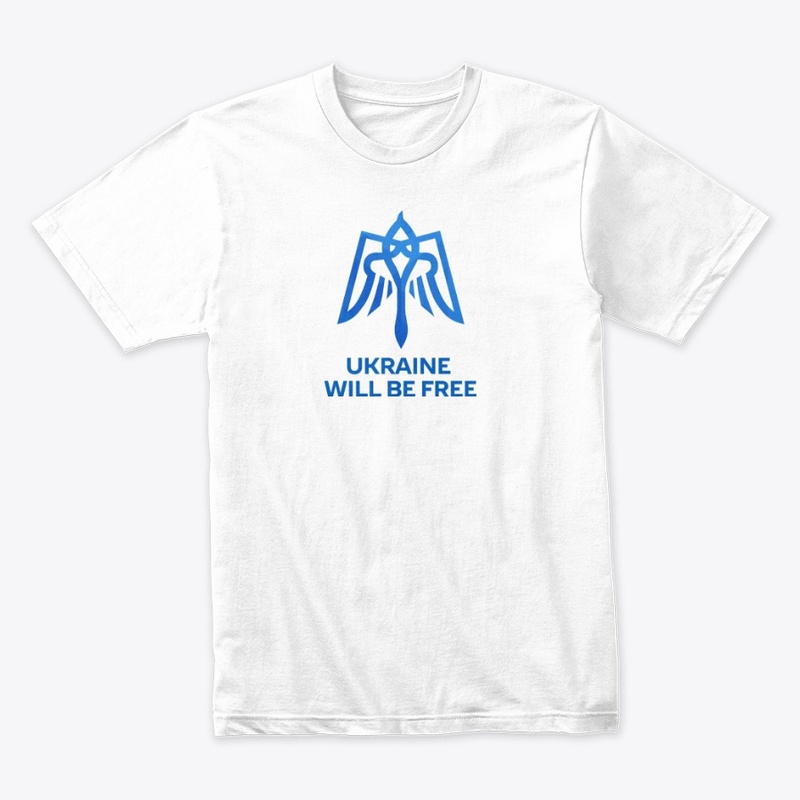 Ukraine Will Be Free (Blue)