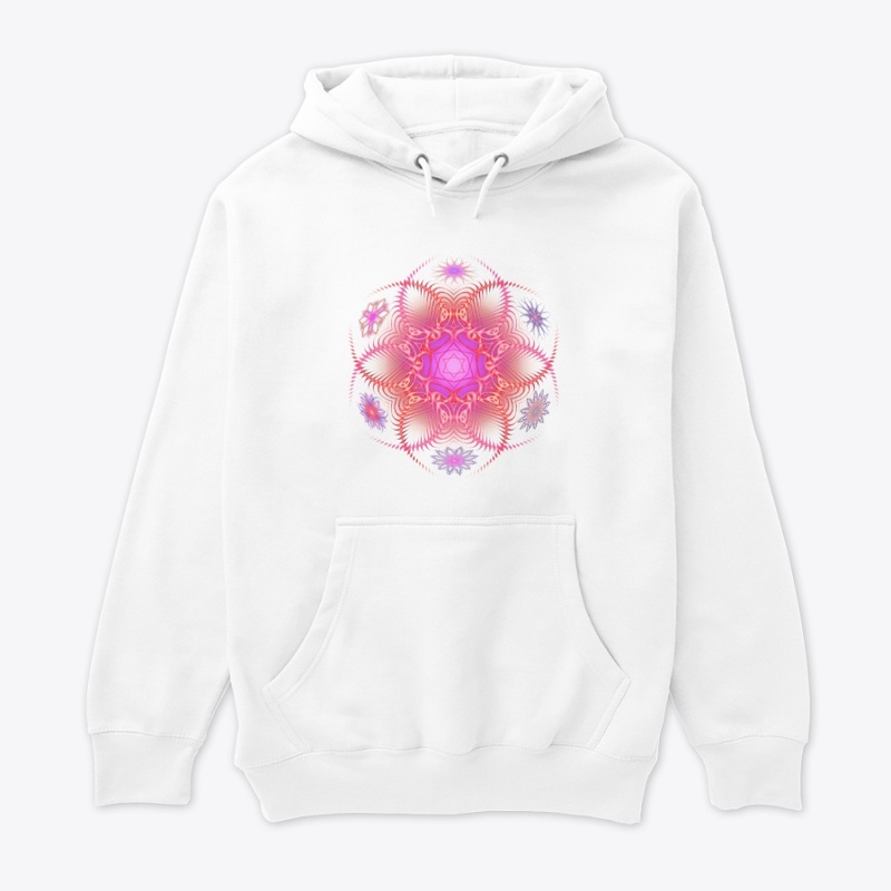 Pink Flower of Life Pink Mandala Flower 