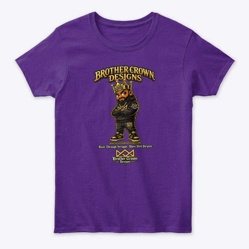 Women's Brother Crown Designs Brand Tee