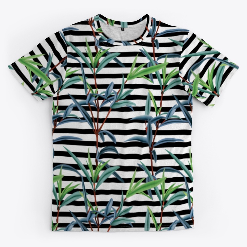 Seamless Pattern Leaf Plant