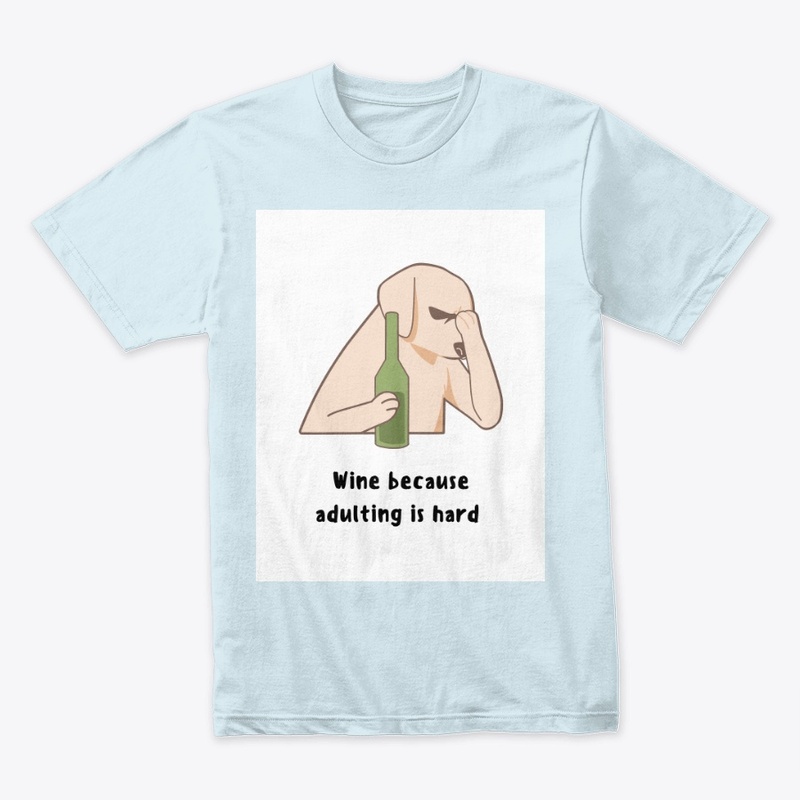 illustrated dog printed plane  t-shirt