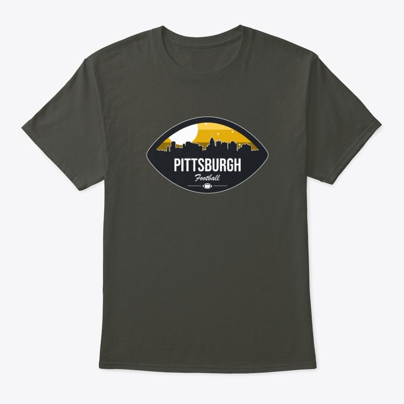 Pittsburgh Football Skyline Badge