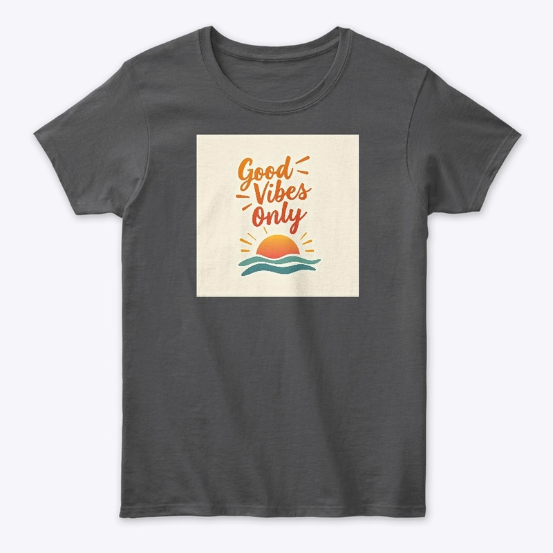 Good Vibes Only Graphic T-Shirt
