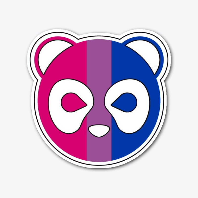 Bisexual Panda Pride Logo