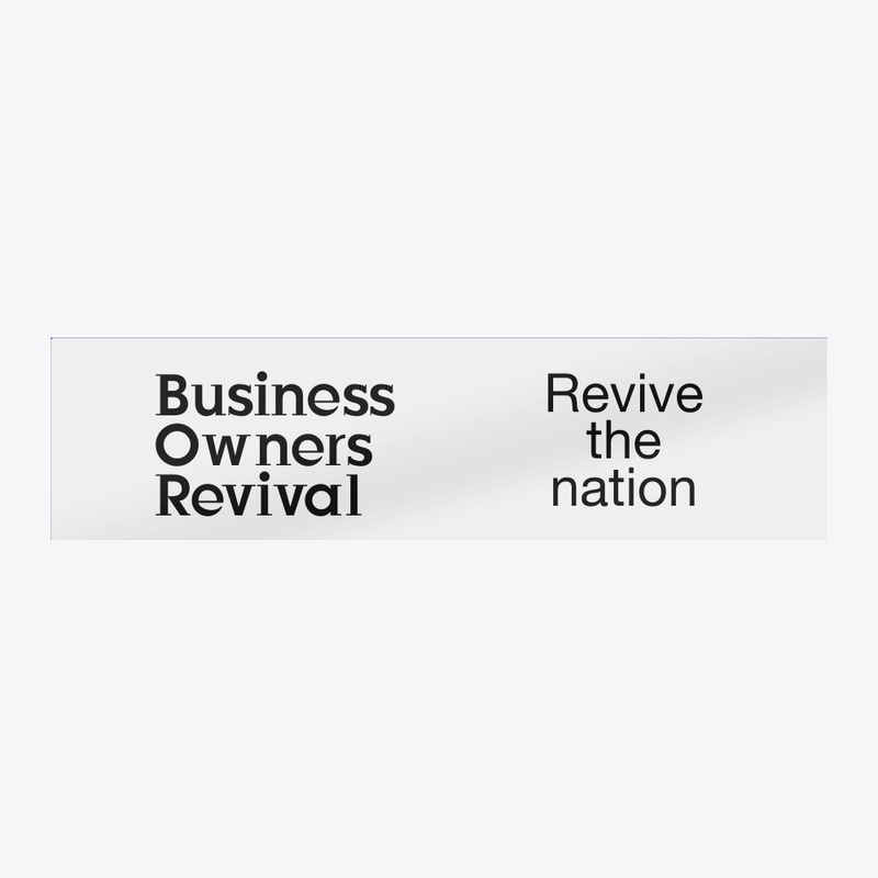Business owner revival apparel