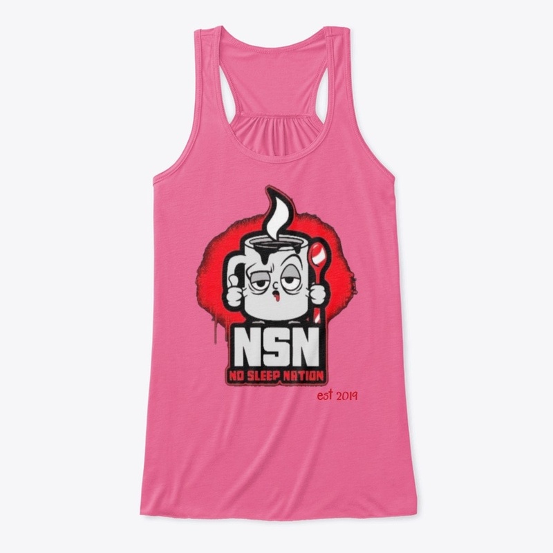 Womens Graphic Flowy Tank