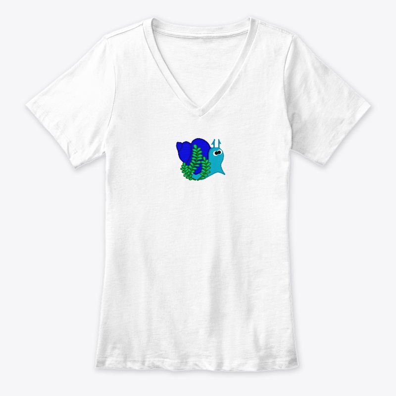 Perky Blue Snail