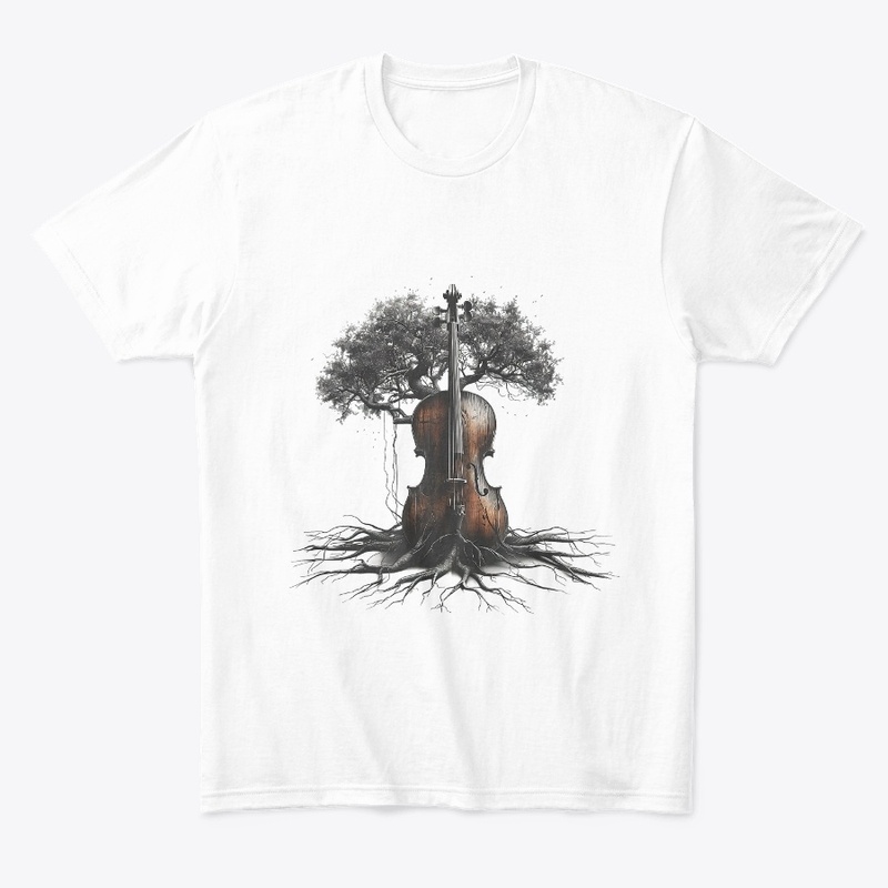 Acoustic Guitar Tree Guitarist 