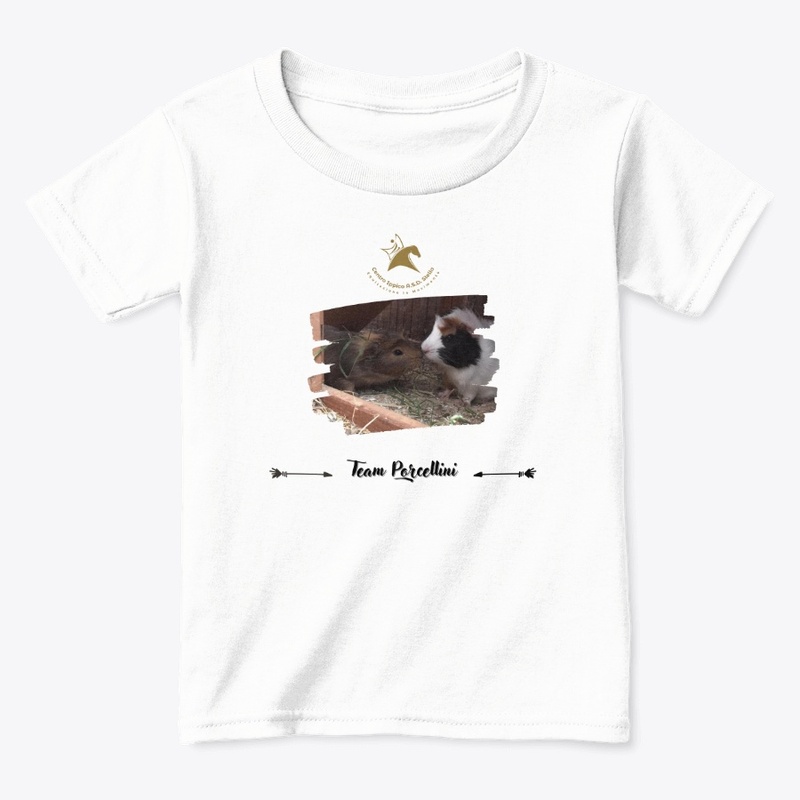 Maglietta Team Porcellini-Unisex Bambini