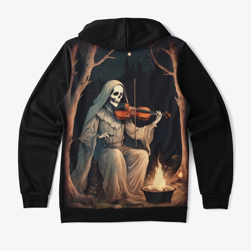 Gothic Serenade: The Ghostly Violinist