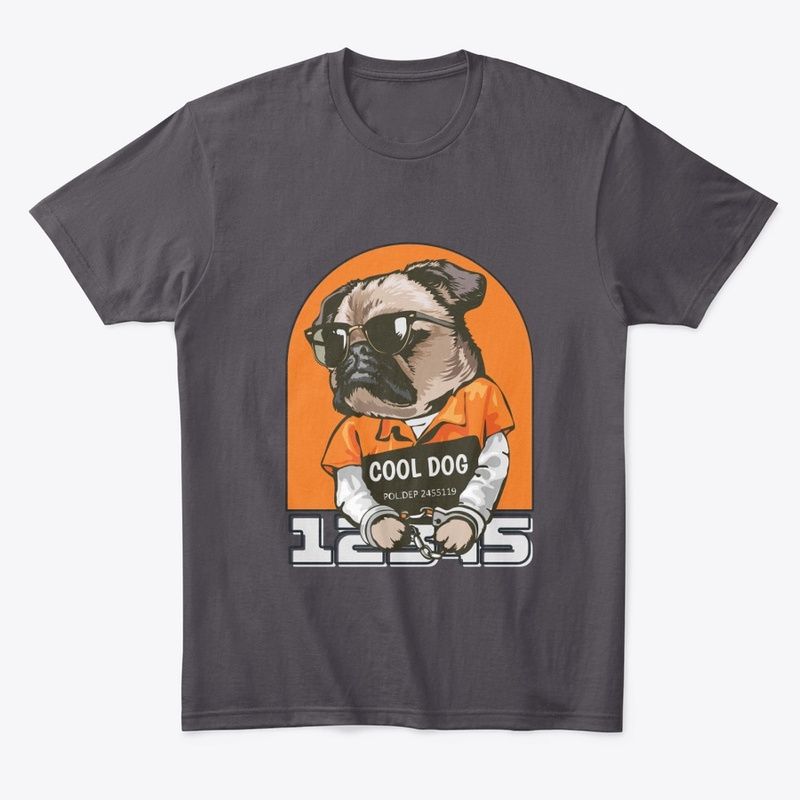 Cool Dog T-shirt for Men and Women