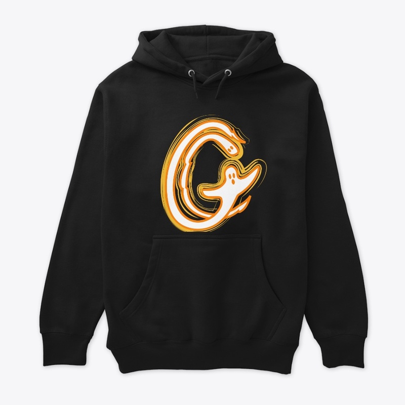 Ghost Crusaders Rock Star Orange Logo