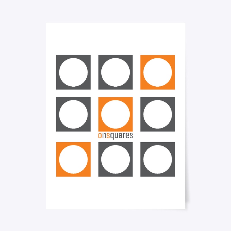 onsquares orange grey