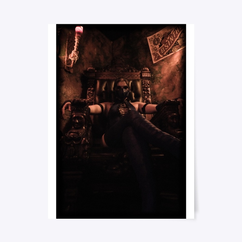Kitana Throne Poster