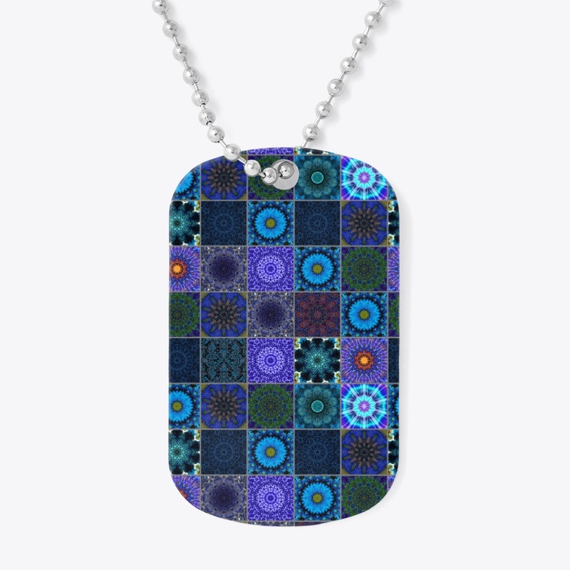 Blue Crazy Quilt