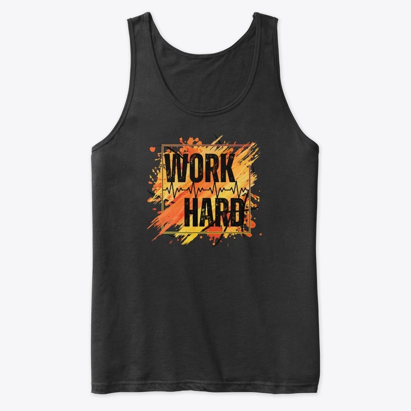 Work Hard (Orange)