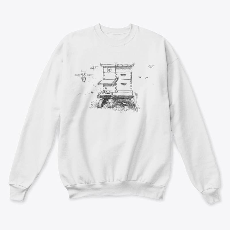 Honey Bee Hive Sweatshirt Original