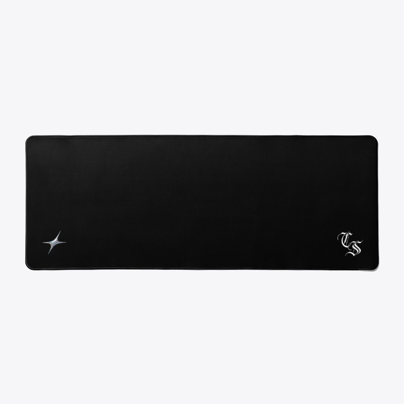 Chrome Star Mouse Pad