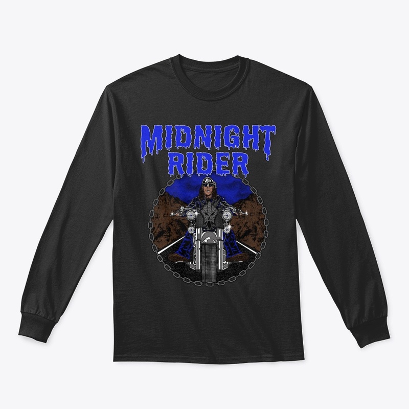 Motorcycle Man Midnight Rider T-Shirt