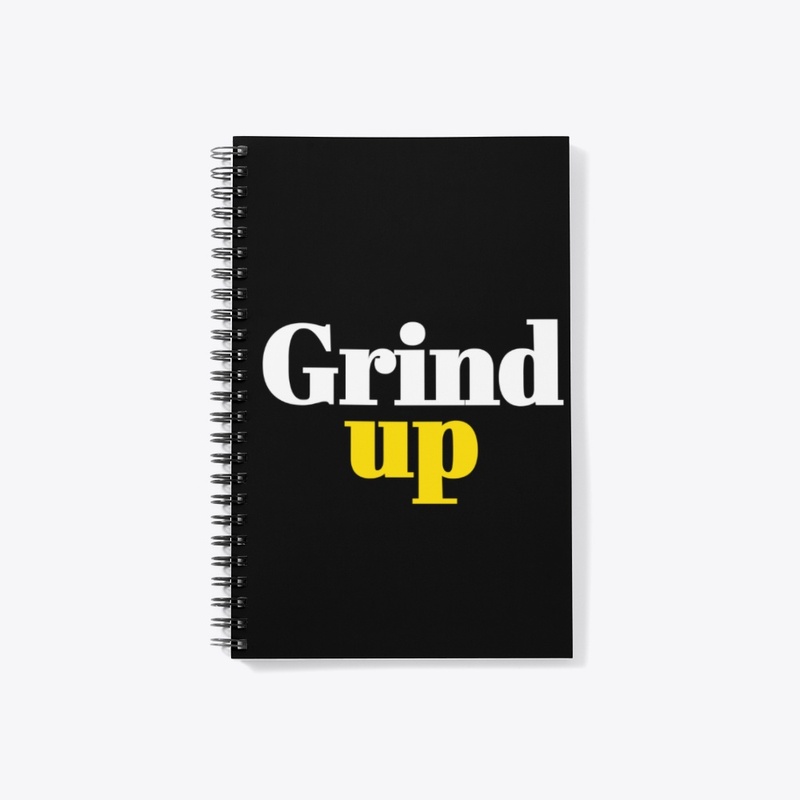 Grind Up– Motivational Typography Design
