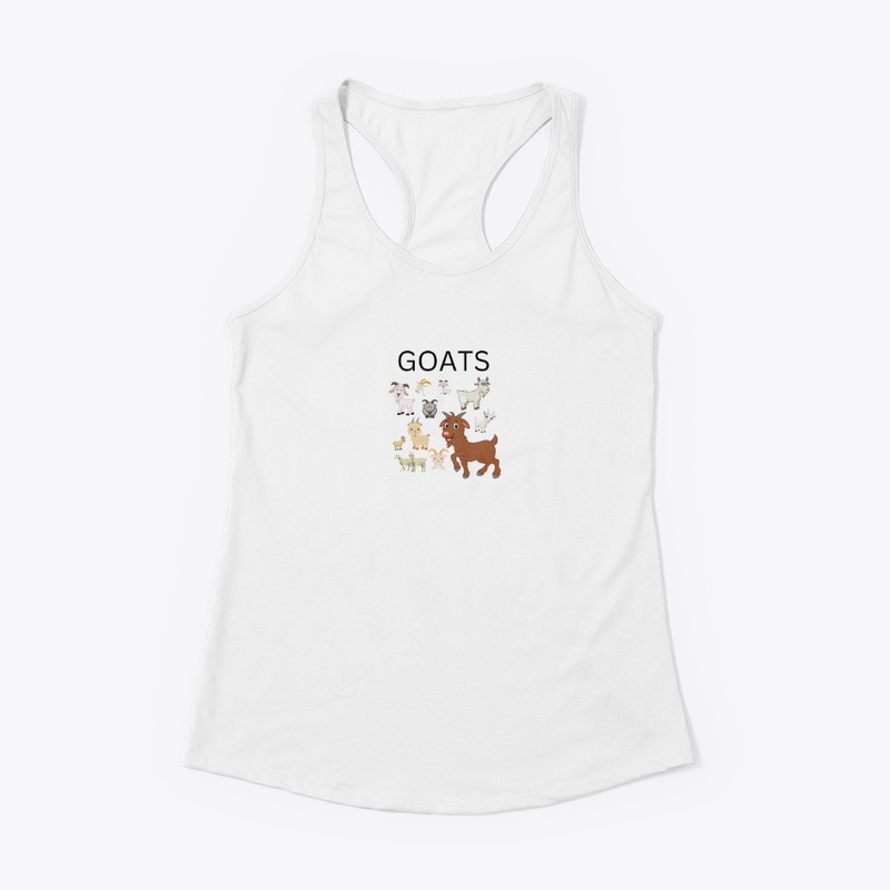 Funny Cartoon Goats