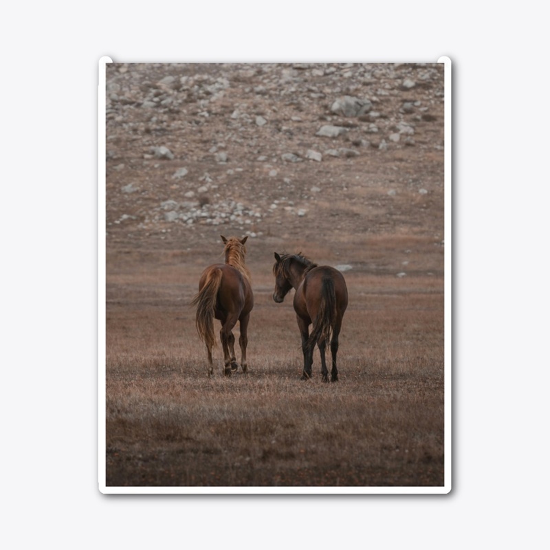 Prairie Horse Pillow