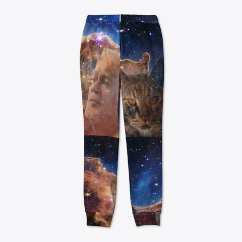 Chuck Loves Sticky All Over Joggers! Standard T-Shirt Back