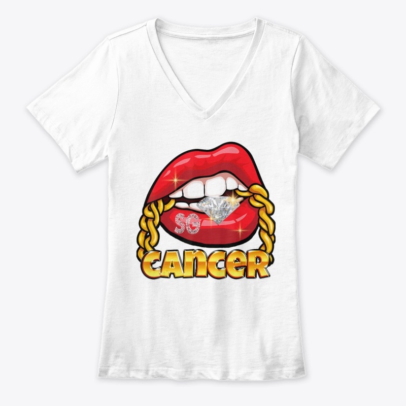 Juicy Lips Gold Chain Cancer