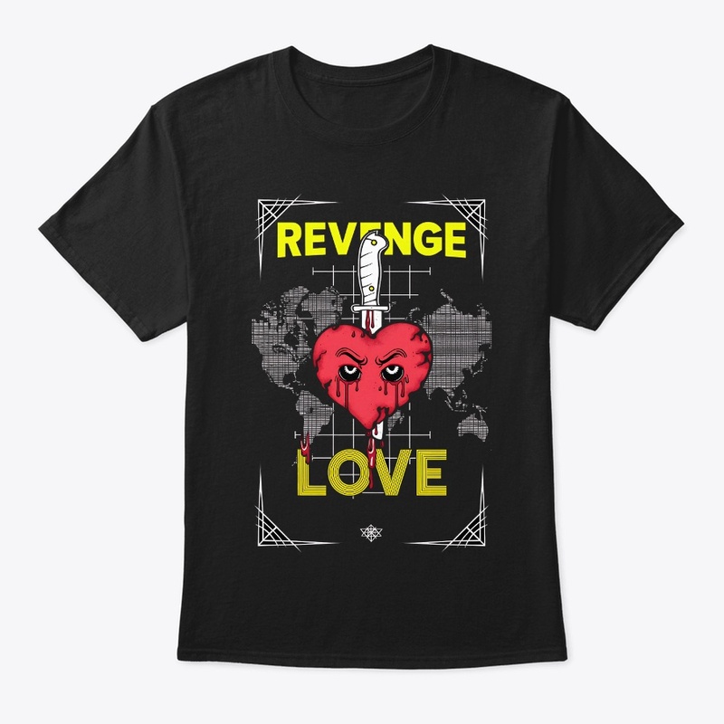 New revenge love t-shirt design 