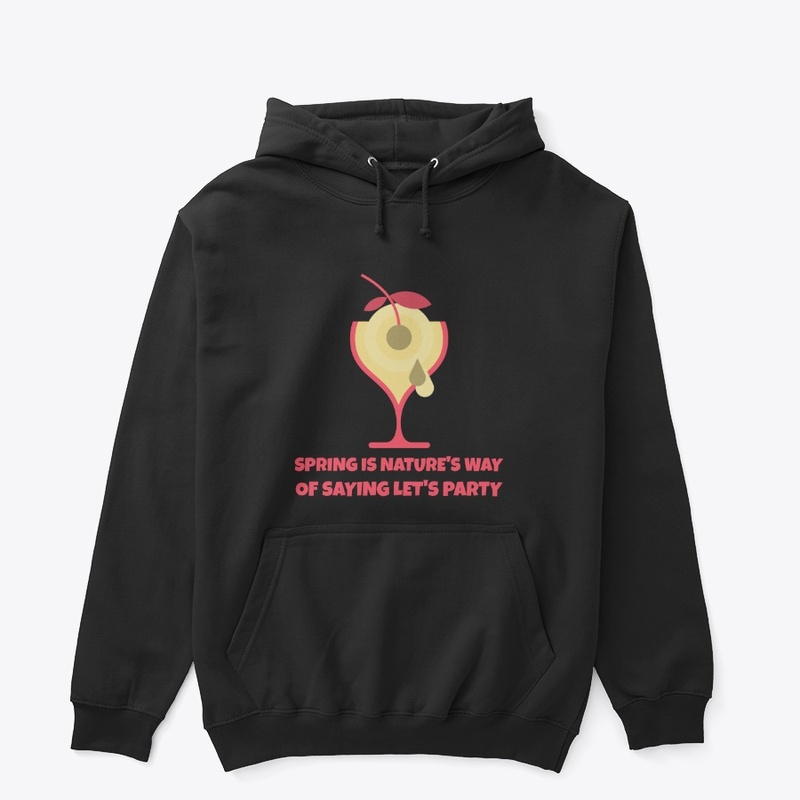 Spring Nature's party T-shirt design