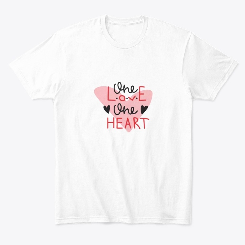 ONE LOVE T SHIRT FOR GIRLS