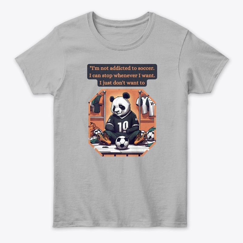 Get Cute Panda Soccer T-Shirts!