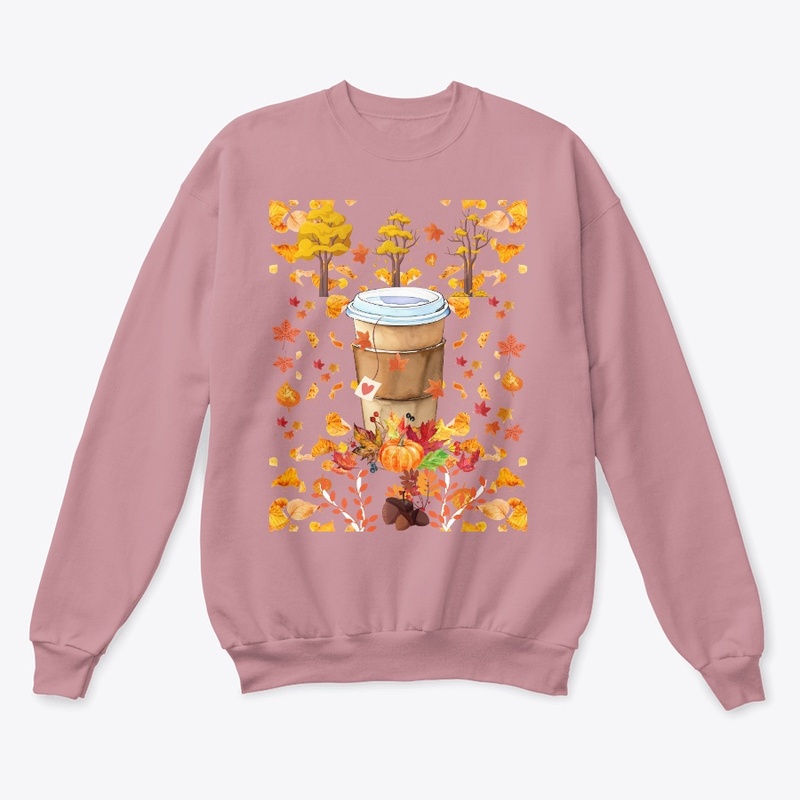 pumpkin spiced Latte in autumn 