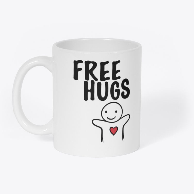 Free Hugs Heartwarming Tee