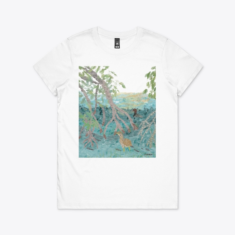 Mangroove wading birds 
