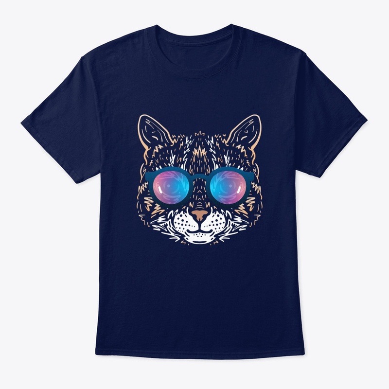 Cute Cat in Sunglasses (Colored+sg06)