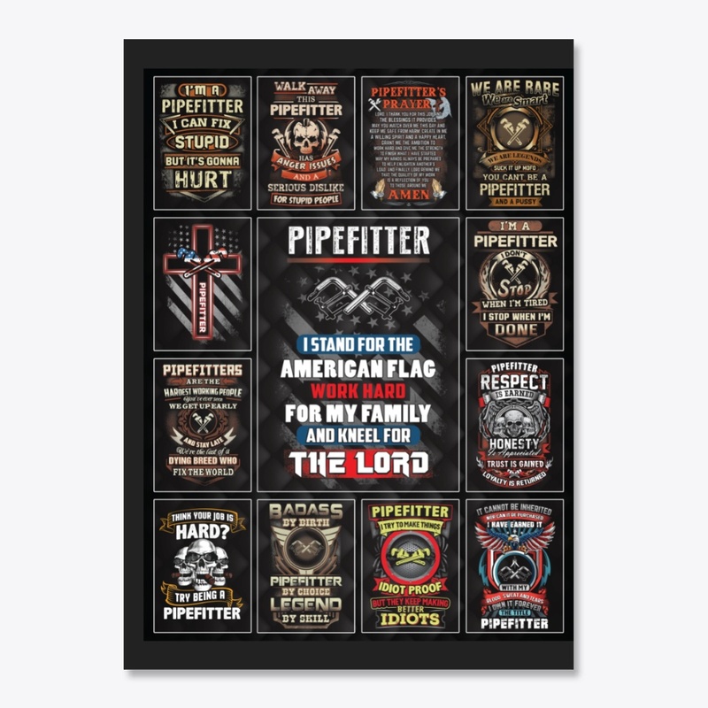 Awesome Pipefitter Collage Product